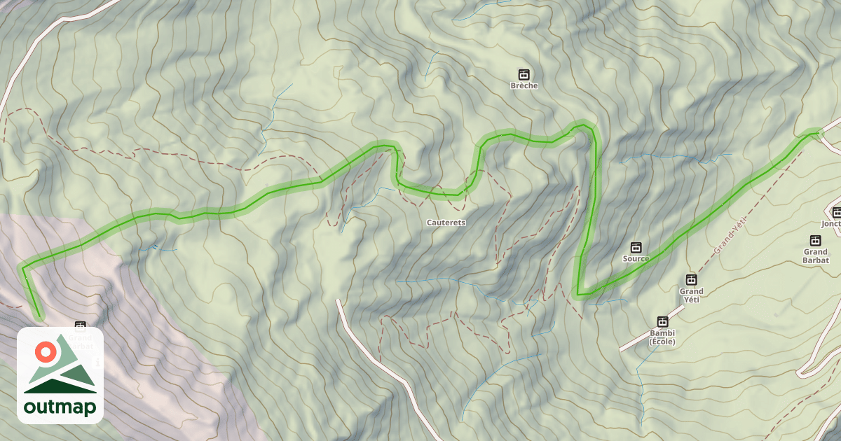 Map of Gentiane
