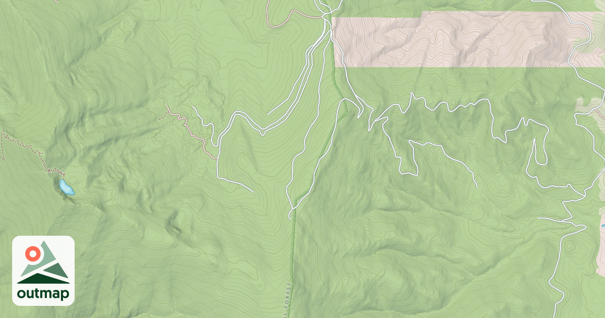 Map of DIVIDE CUT-OFF