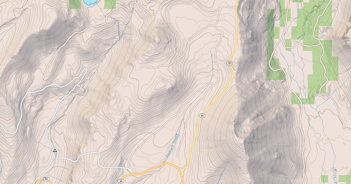 Map preview of MORGAN SUMMIT SPUR