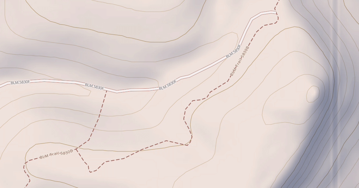 Map preview of Blm T5830b