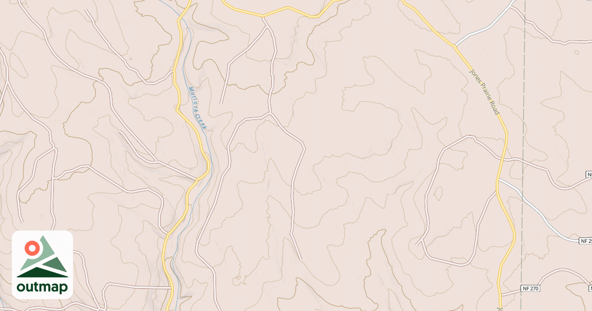 Map of USFS National Forest System Roads {7F23DF28-C587-44EA-AA37-8E07B73F615A}