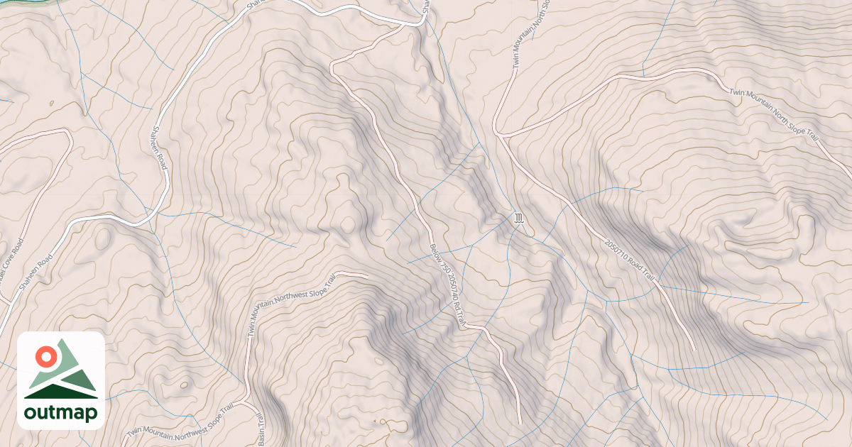 Map of BELOW 750  2050740 RD