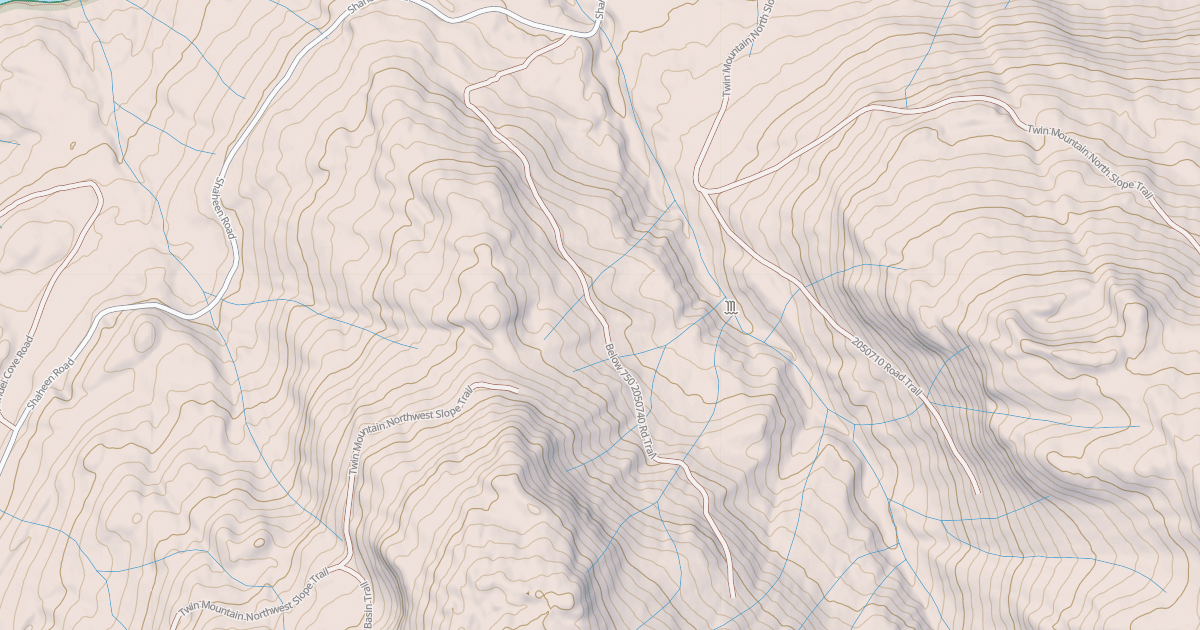 Map preview of BELOW 750  2050740 RD