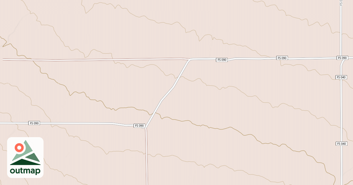 Map of NORTH OAK BRUSH CANYON