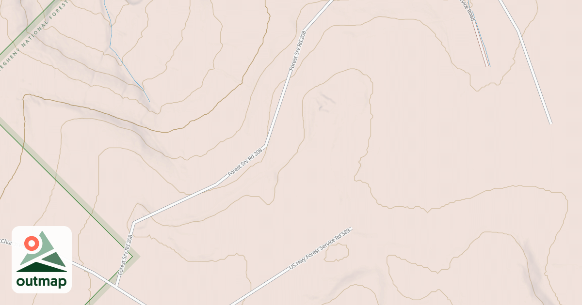 Map of PRATHER RUN