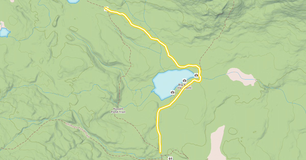 Map preview of Sandy Stream Pond Trail