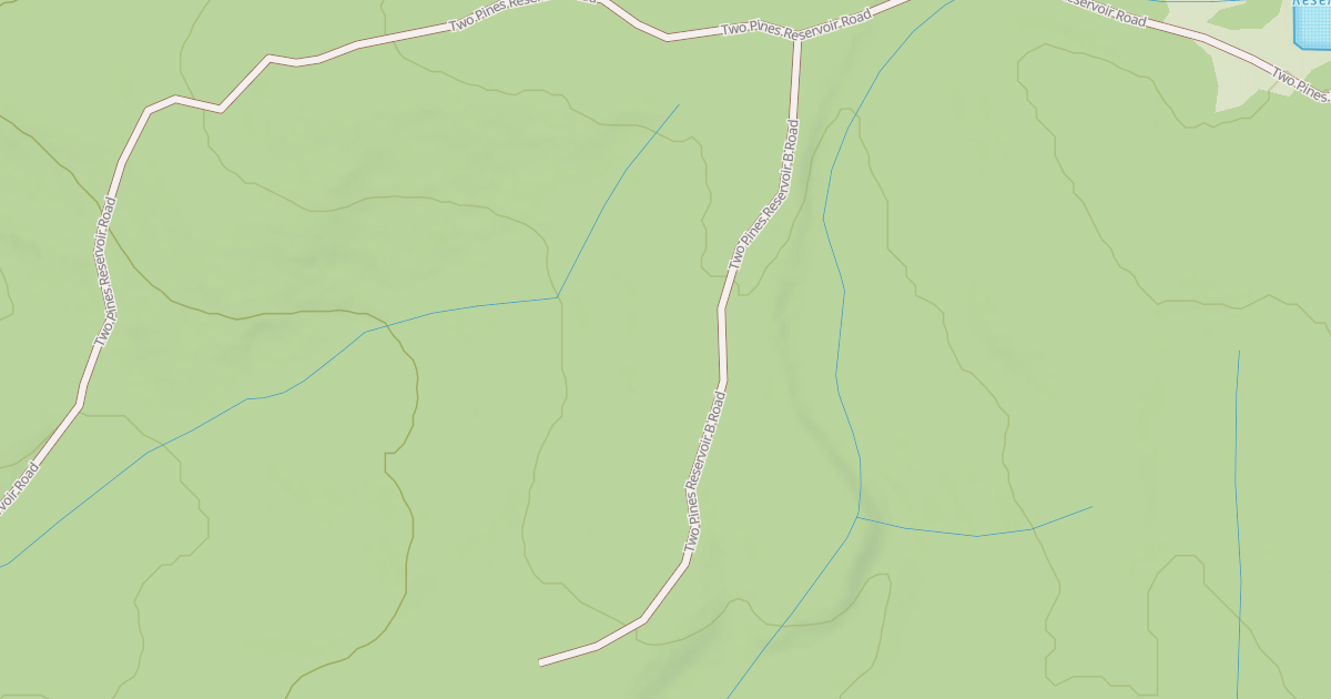 Map preview of TWO PINES RSVR B