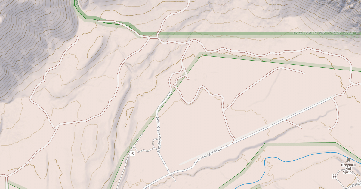 Map preview of NRA ACCESS