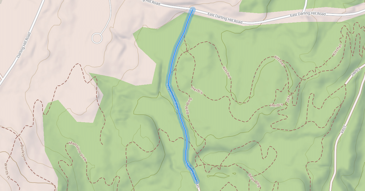 Map preview of Sugarhouse Run