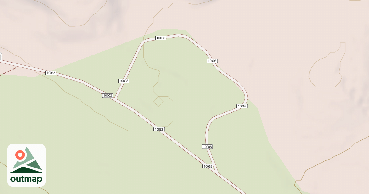 Map of CART CREEK DISPERSED