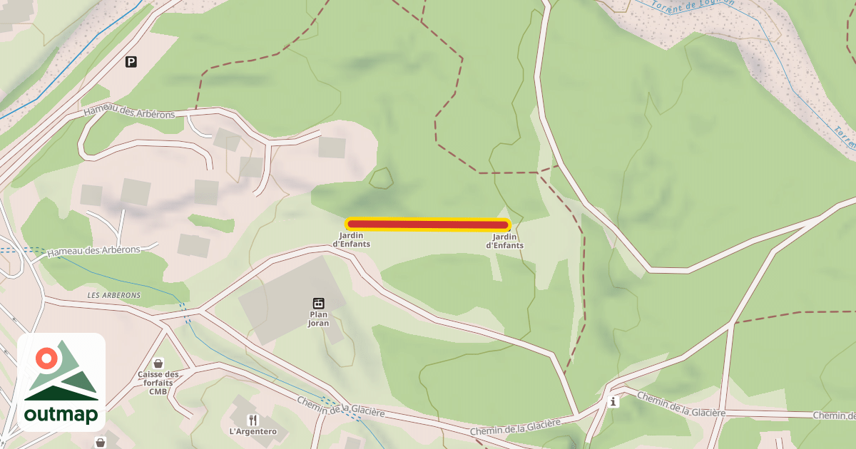 Map of Jardin d'Enfants