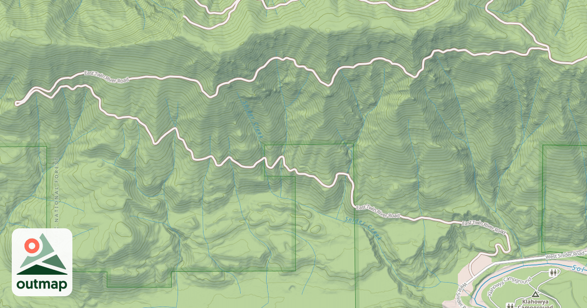 Map of KLOSHE NANITCH LOOK OUT