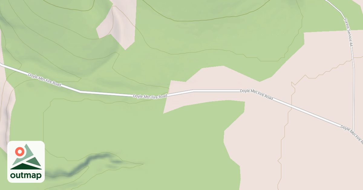 Map of USFS National Forest System Roads {01FD332E-3727-4BE4-94A2-5F7823238CC0}