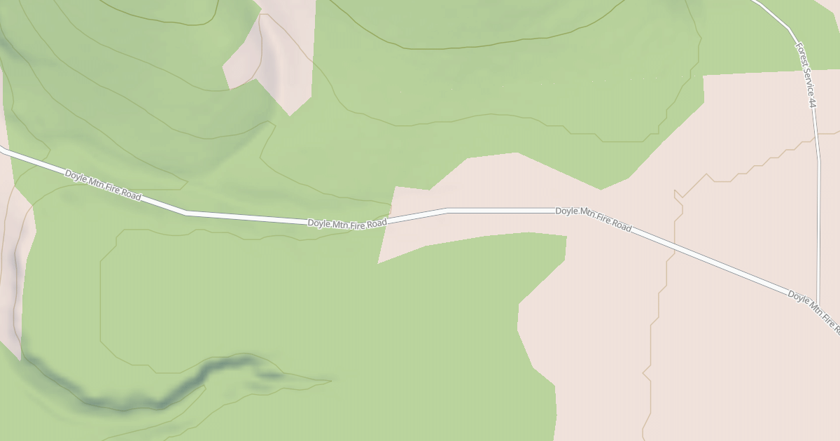 Map preview of USFS National Forest System Roads {01FD332E-3727-4BE4-94A2-5F7823238CC0}