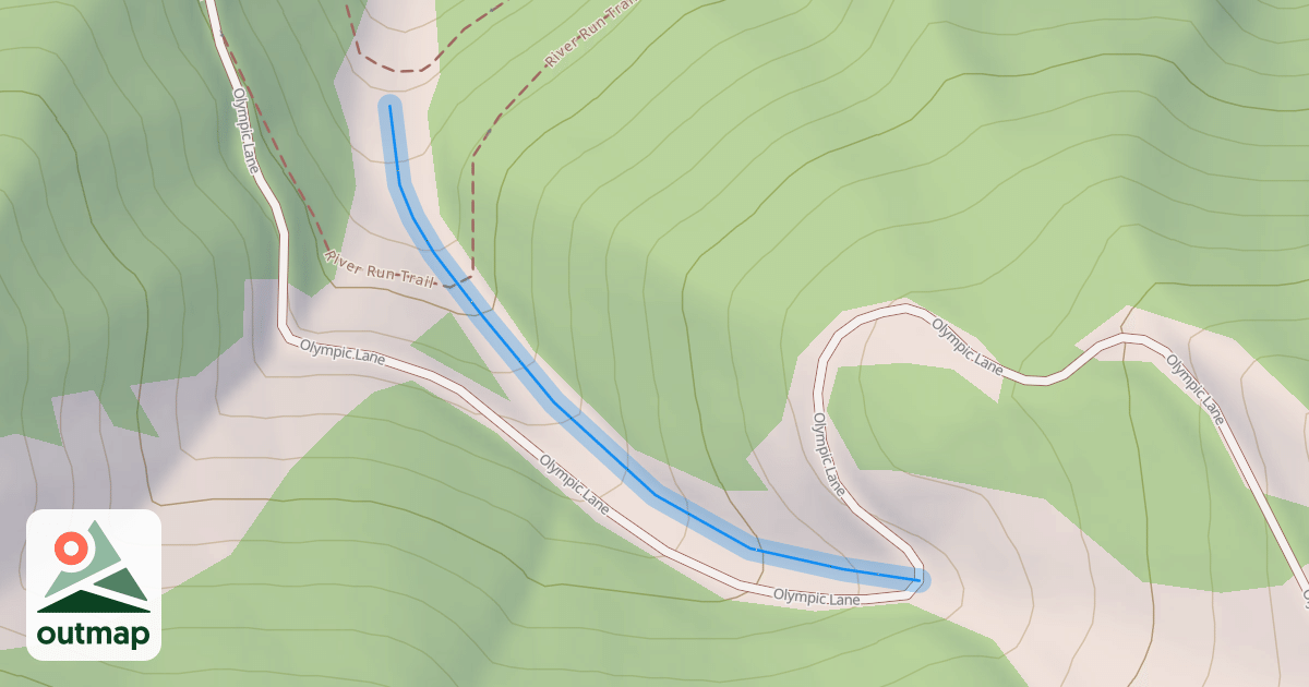 Map of Olympic Ridge