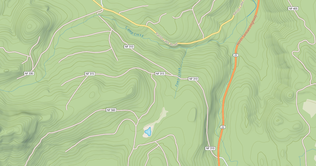 Map preview of SCAR MT. ROAD