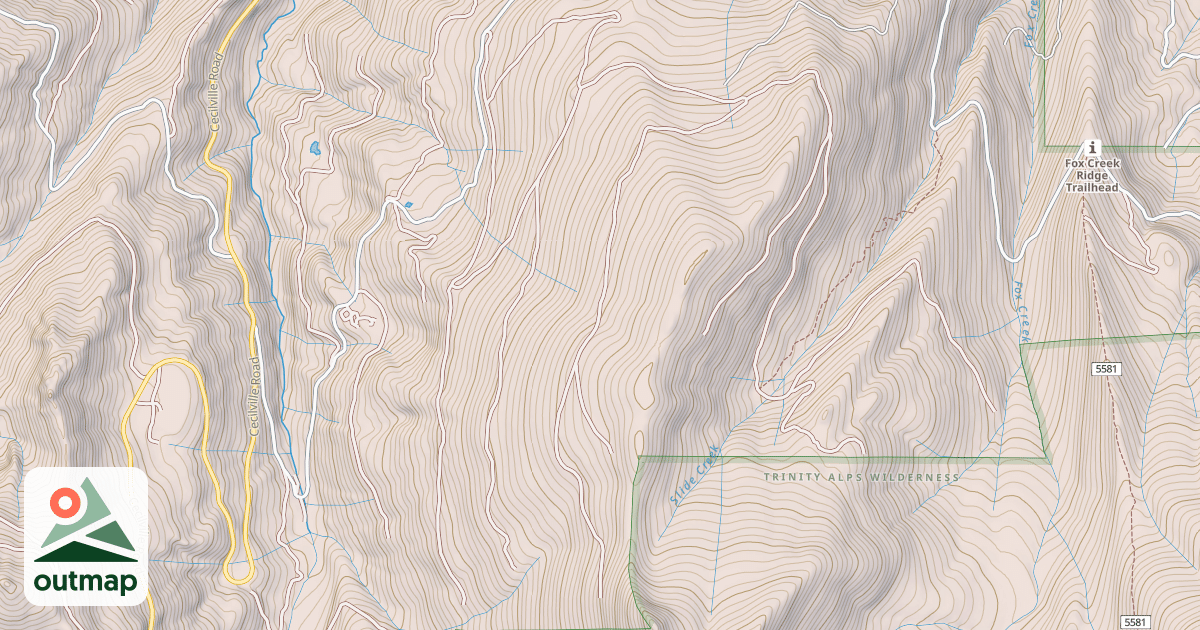 Map of BLUE JAY RIDGE