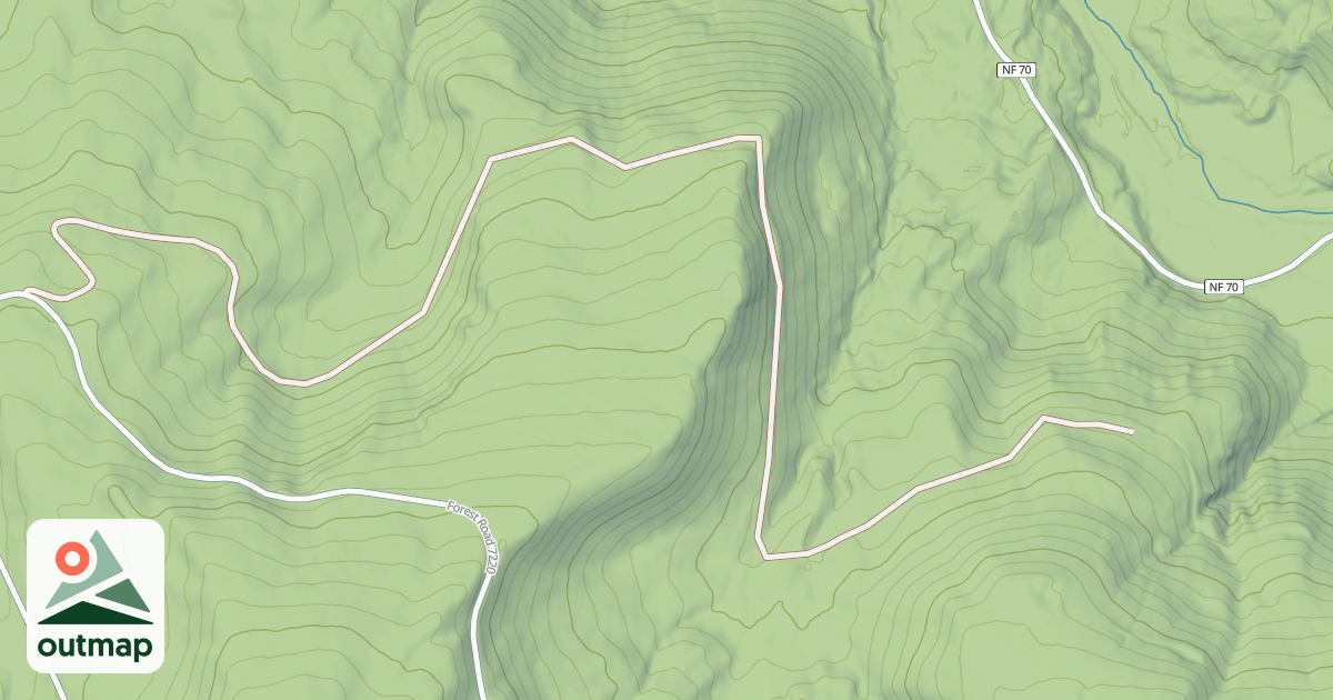 Map of OSBORN CREEK