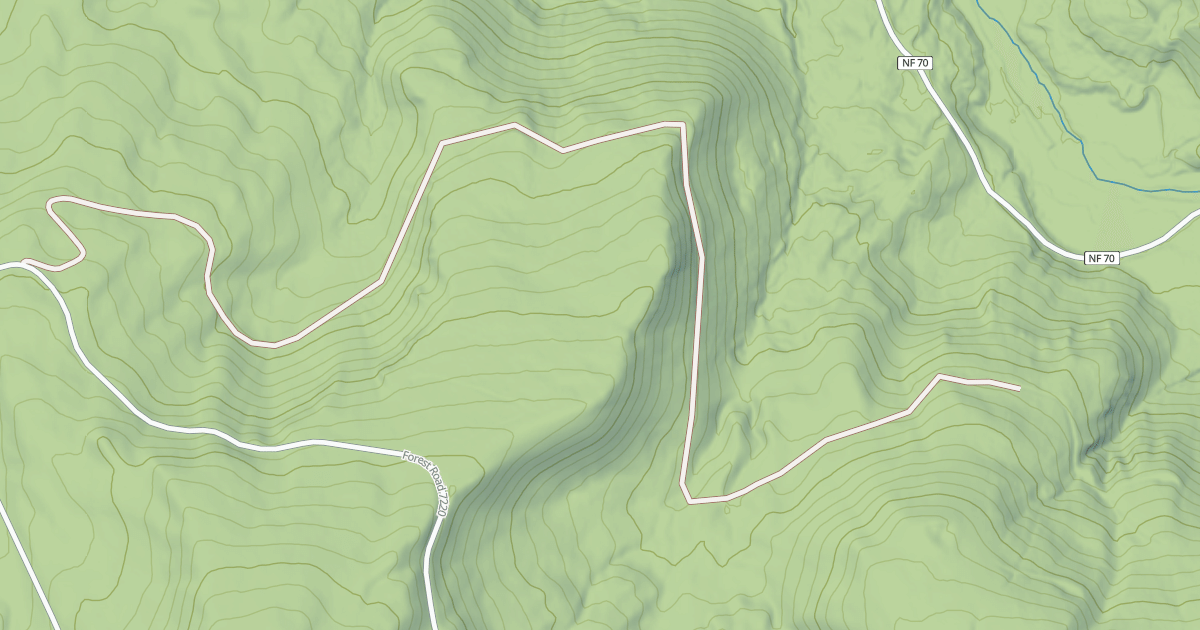 Map preview of OSBORN CREEK