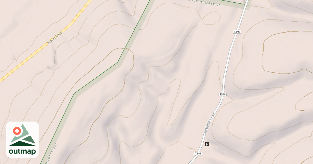 Map of Tractor Road