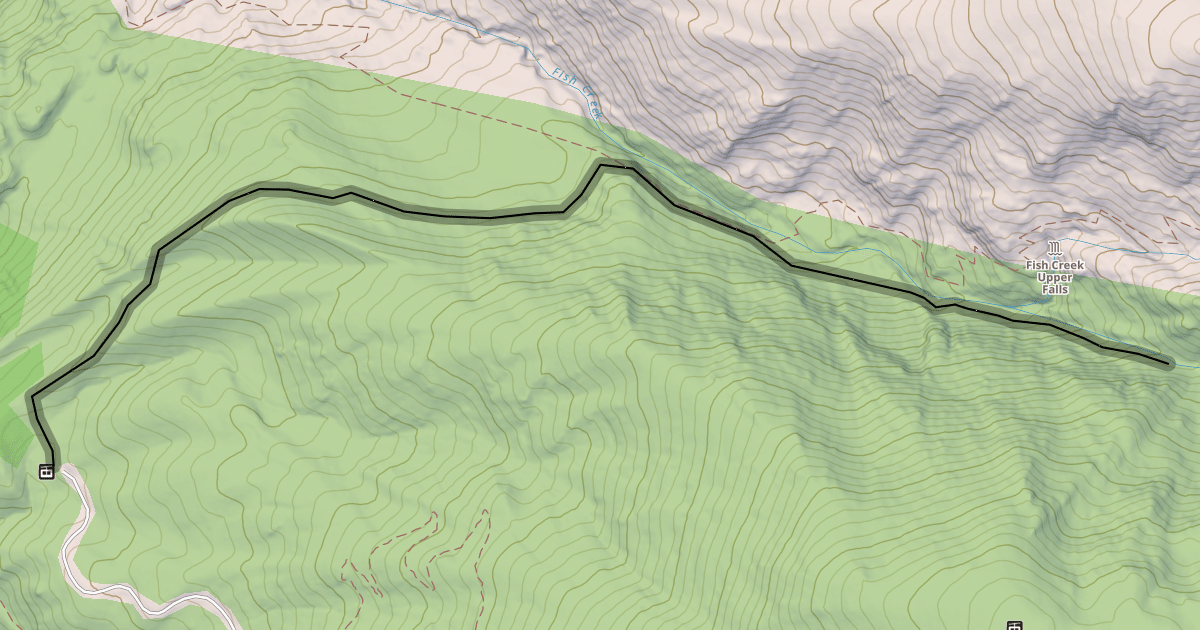 Map preview of Hike Out