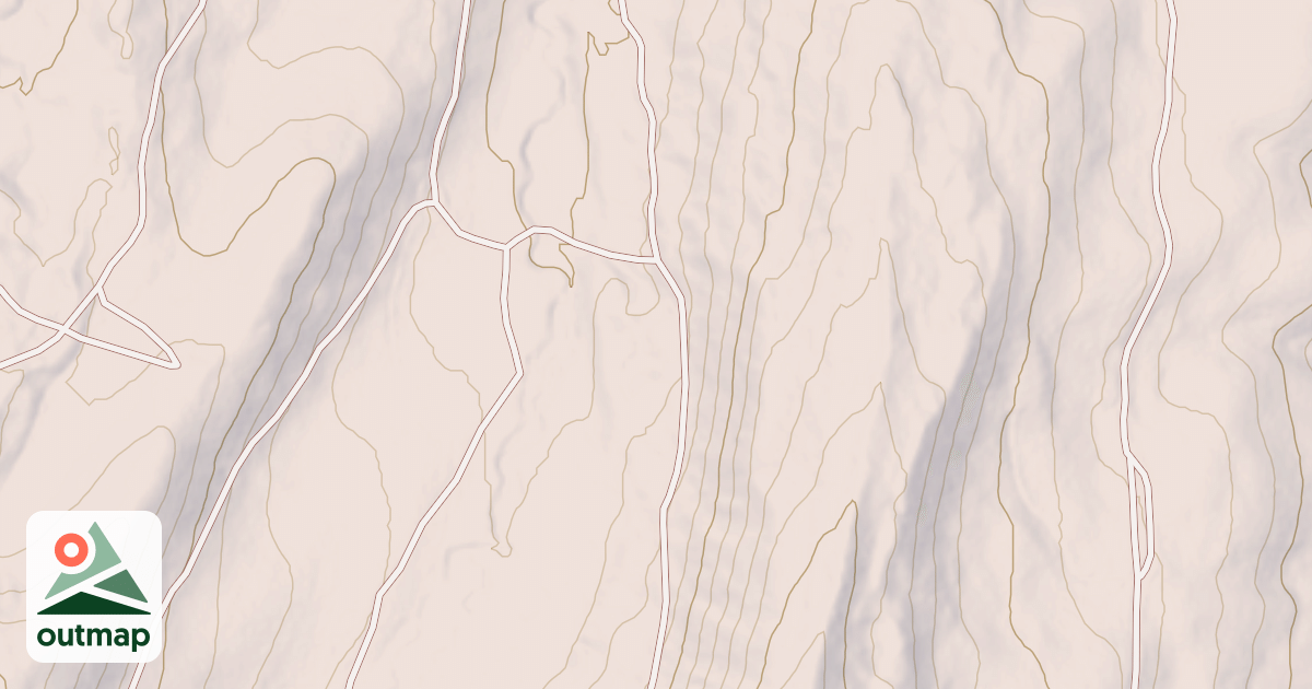 Map of DESERET SLOPE