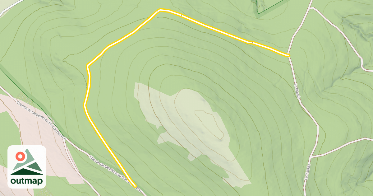 Map of La Pialada