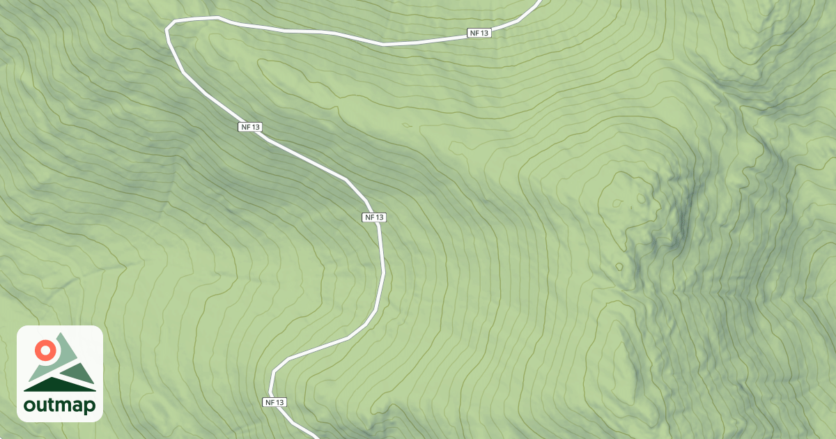 Map of USFS Motor Vehicle Use Map Roads {4B332902-B7F0-4202-877A-D49ED1F6A273}