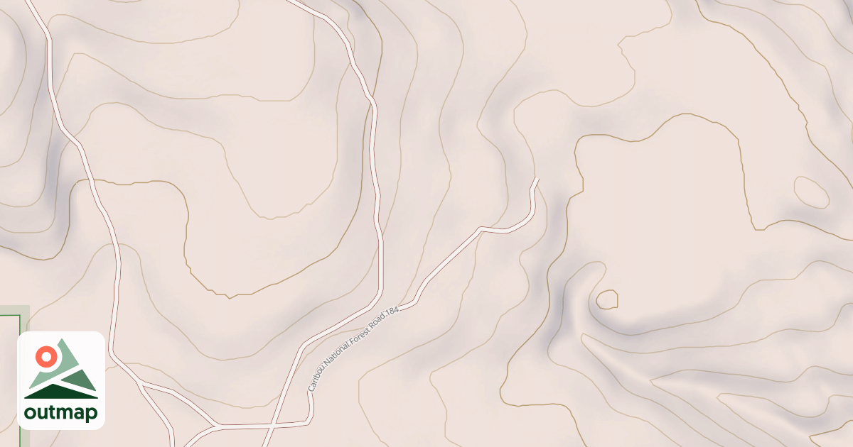 Map of ED'S CANYON SPUR