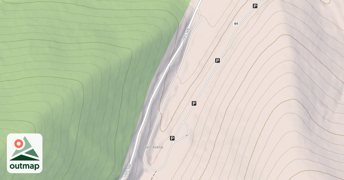 Map of EAST PORTAL