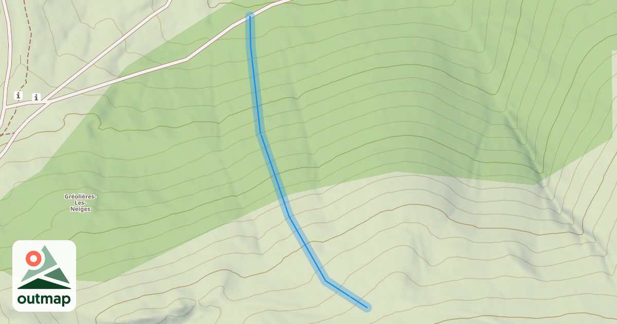 Map of Les Pins