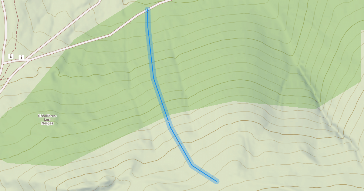 Map preview of Les Pins