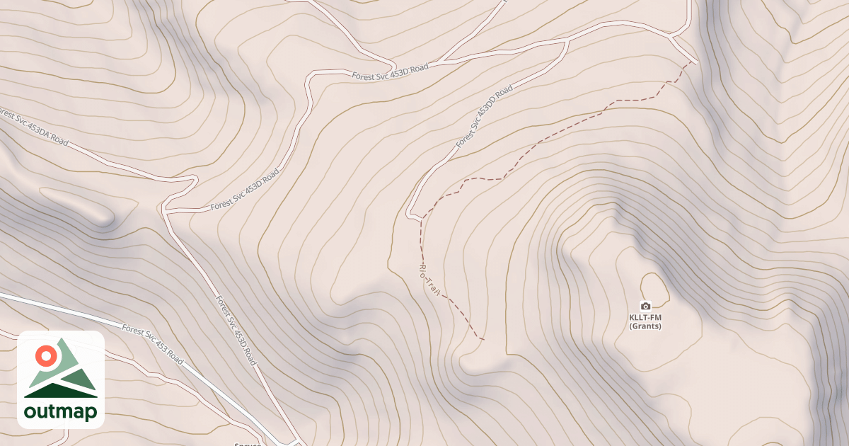 Map of USFS National Forest System Roads {0B496CF1-9B2B-4556-82E4-7971E1CEA1B8}