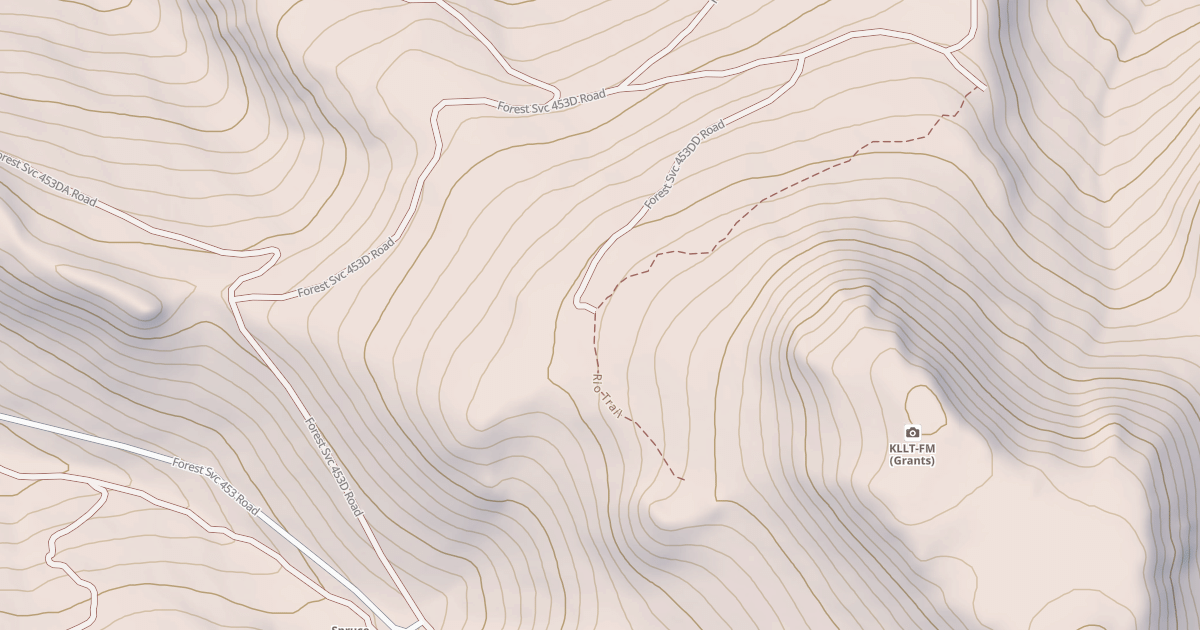 Map preview of USFS National Forest System Roads {0B496CF1-9B2B-4556-82E4-7971E1CEA1B8}