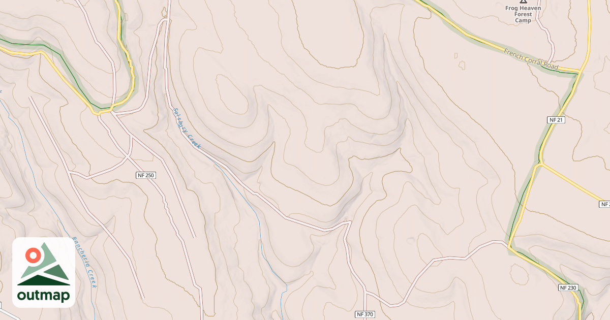 Map of USFS National Forest System Roads {09358F88-B5D6-46D9-8802-1E6244853BA9}