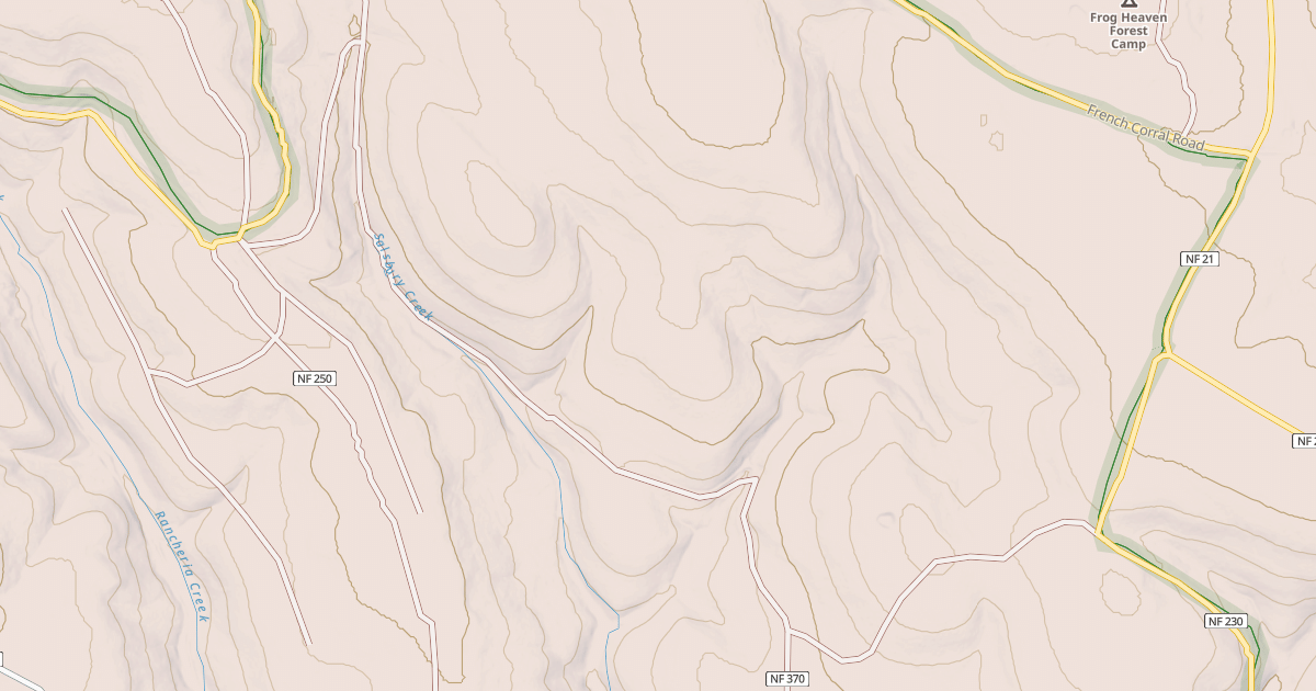 Map preview of USFS National Forest System Roads {09358F88-B5D6-46D9-8802-1E6244853BA9}