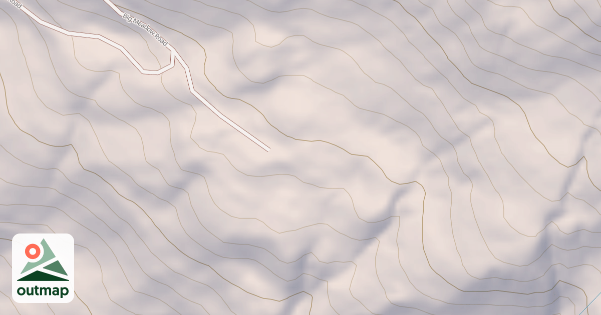 Map of BIG MEADOW