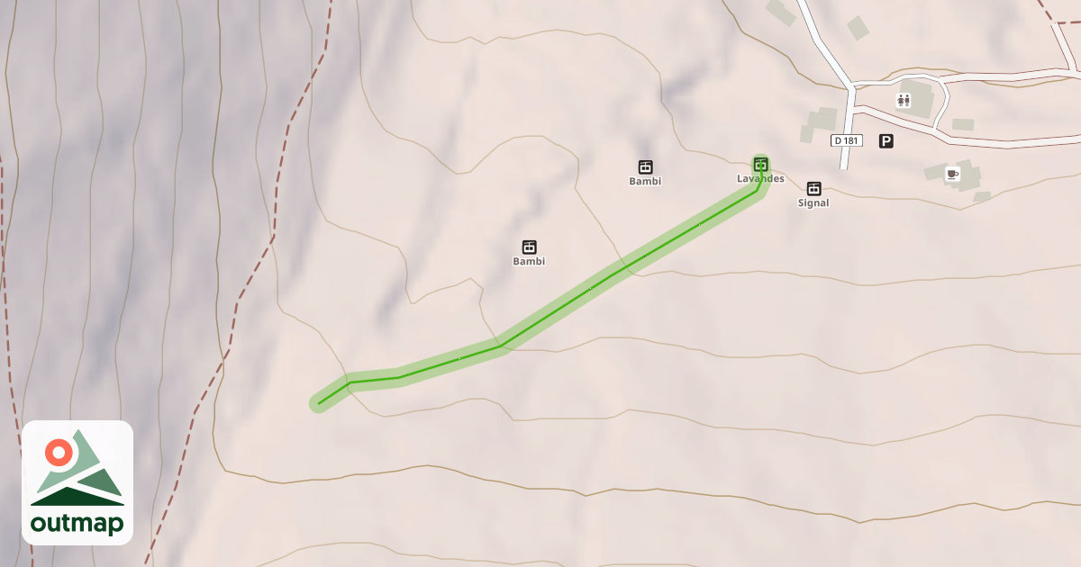 Map of Le Safran
