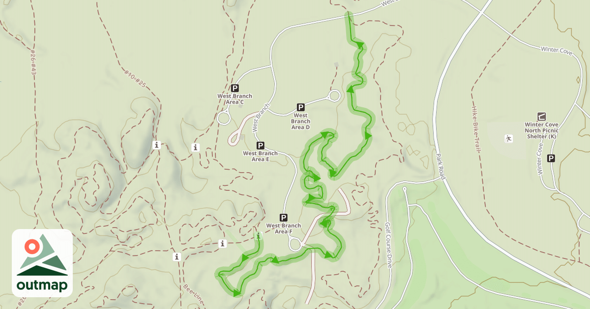 Map of Beach