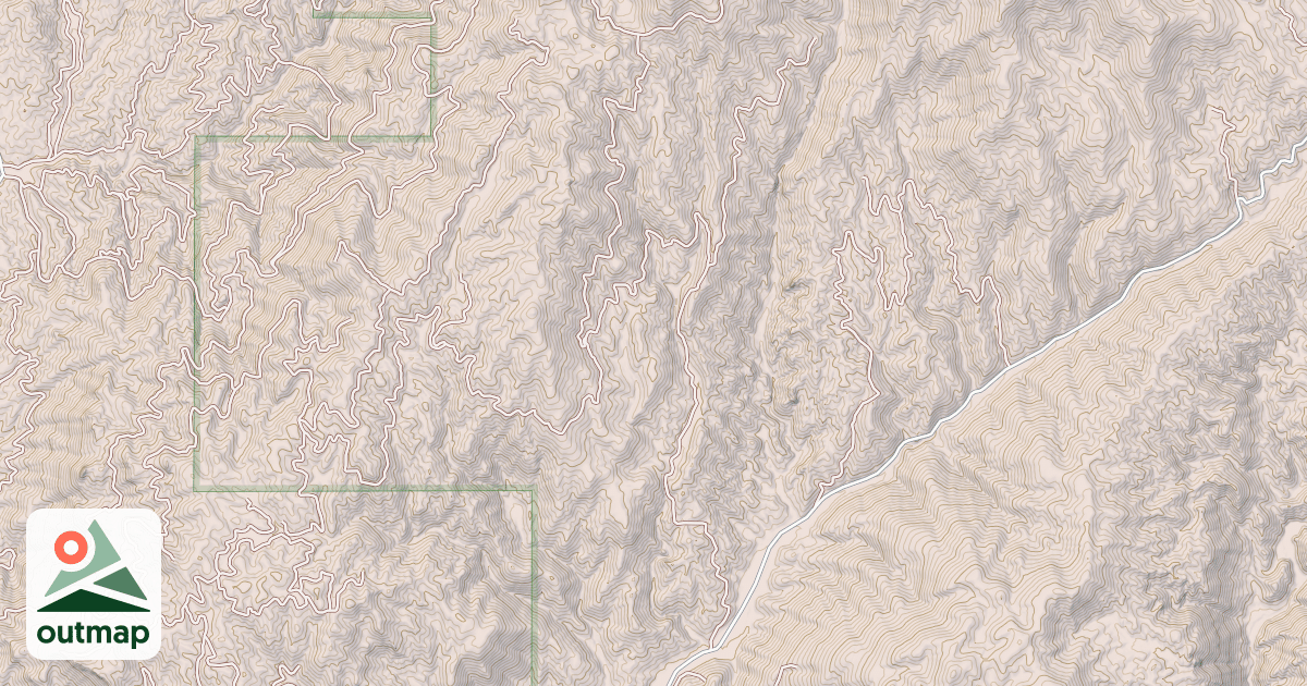 Map of HORSETHIEF- CLEAR CREEK