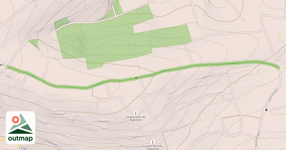Map of Fuerstweg