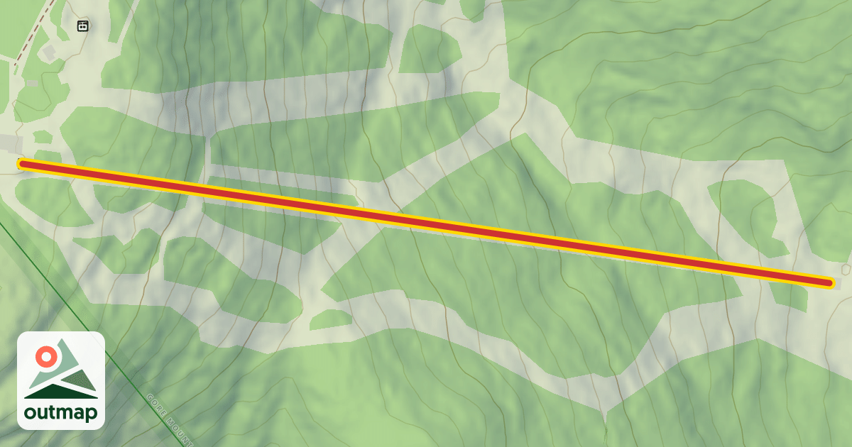 Map of Straigh Brook Quad