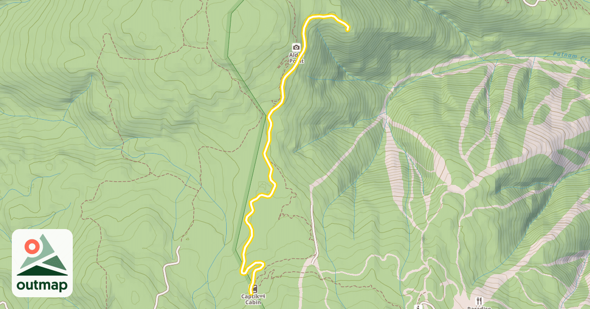 Map of Alder Point Loop