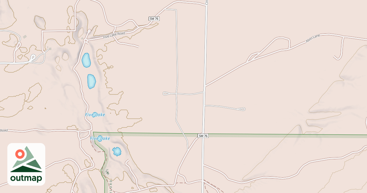 Map of Tomahawk To Kalkaska Mccct