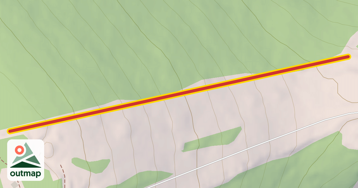 Map of High Country T-Bar