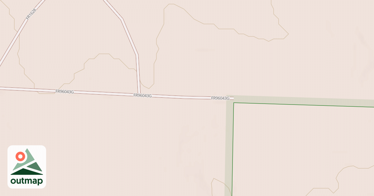 Map of USFS National Forest System Roads {A133CB3D-40AB-4710-AF01-76D50B4B6A4C}