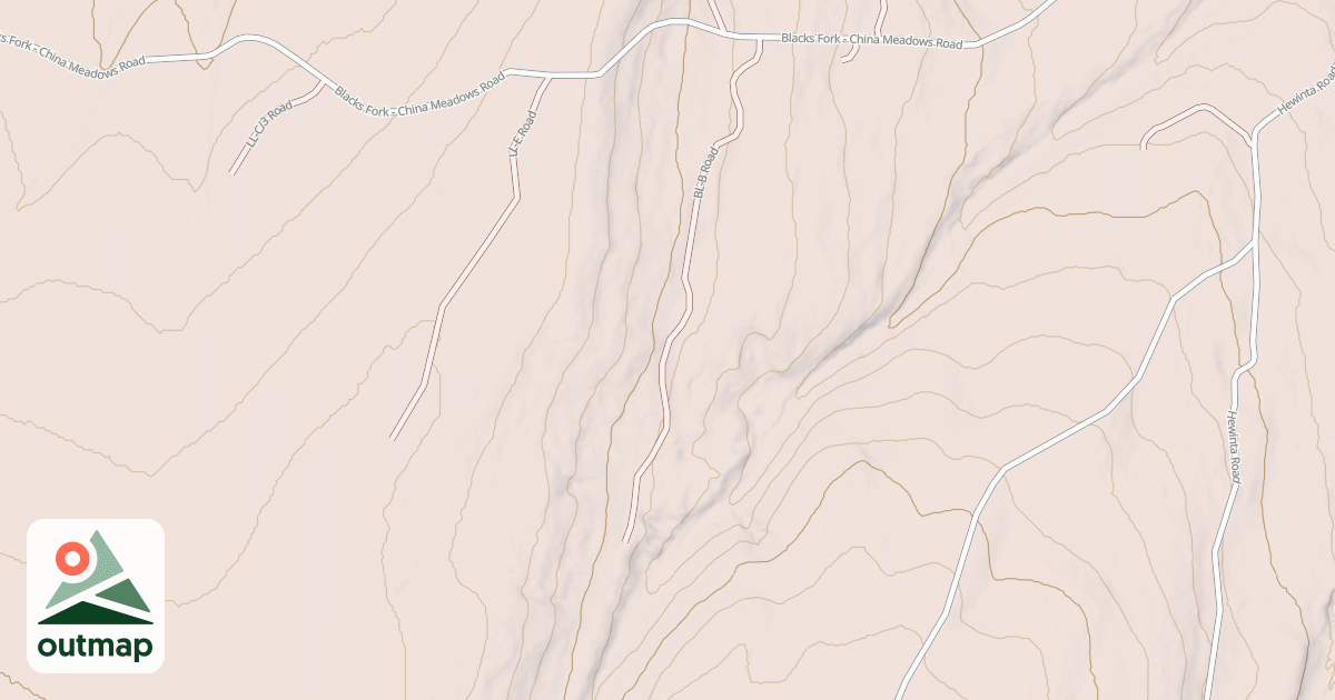 Map of BL-B
