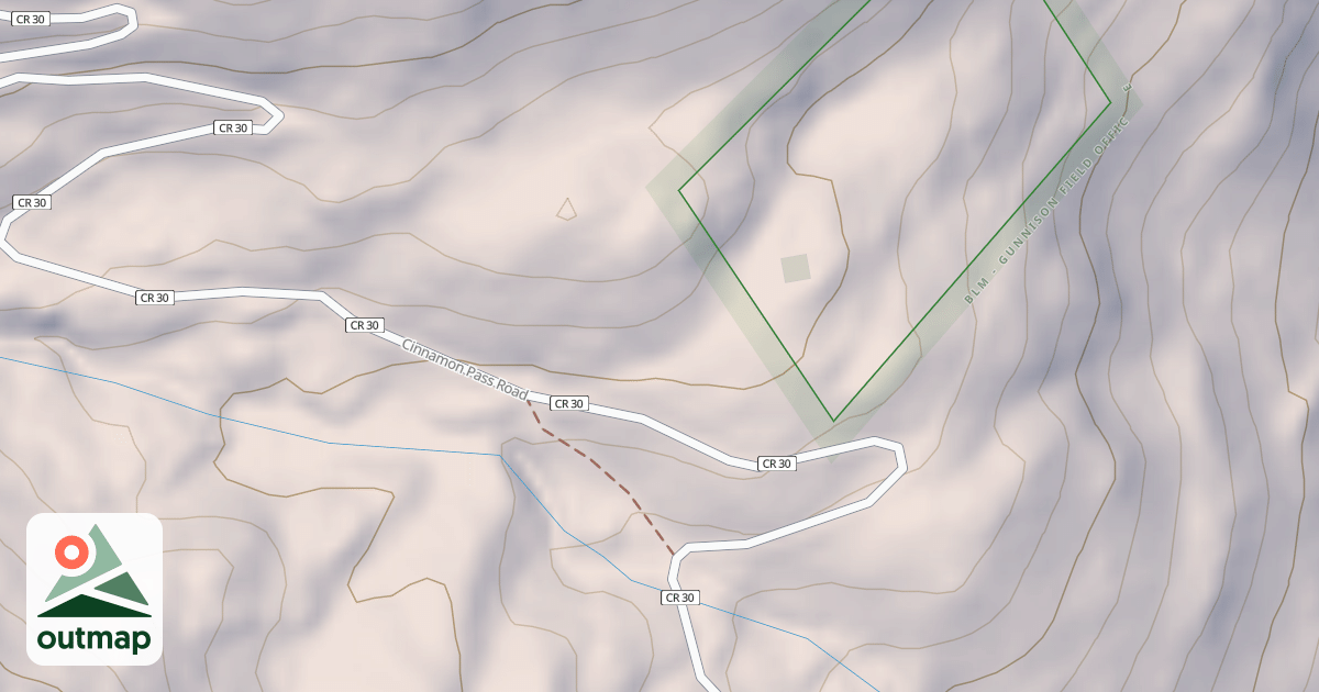 Map of BLM National GTLF Public Motorized Roads fca7c26a-ceff-4fa3-ba43-f4d910916cff