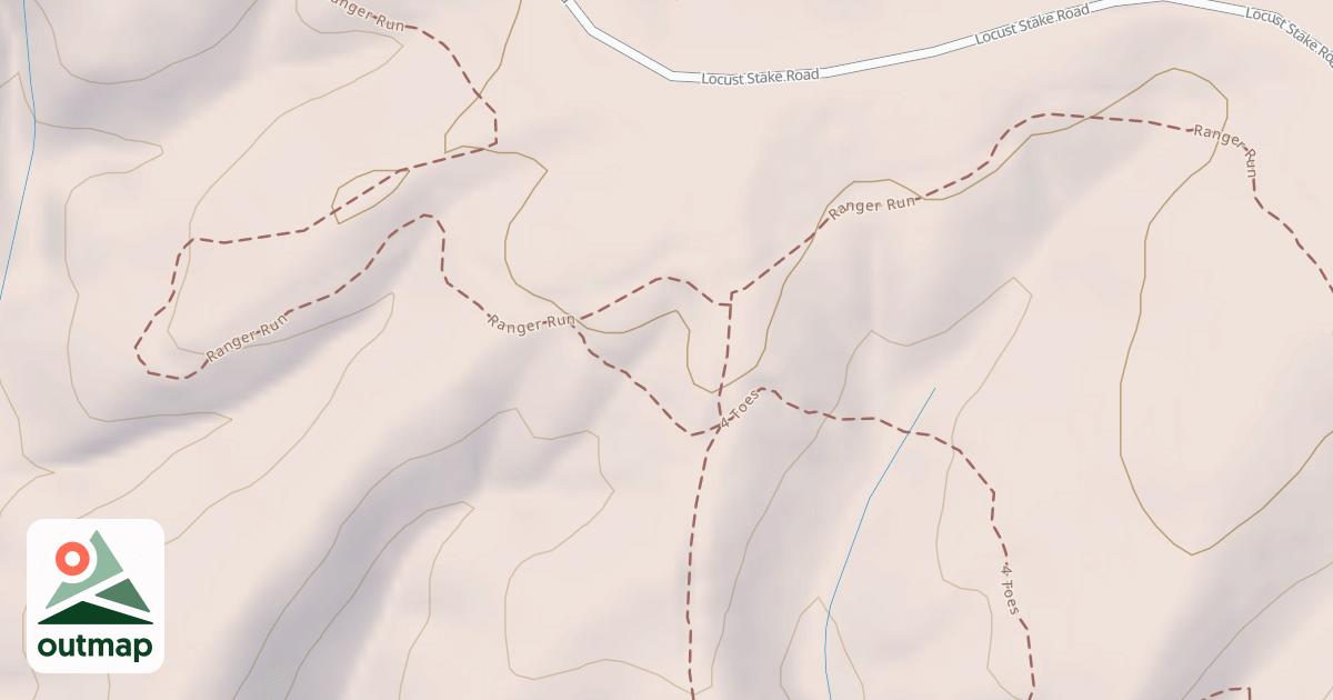Map of Ranger Run Connector