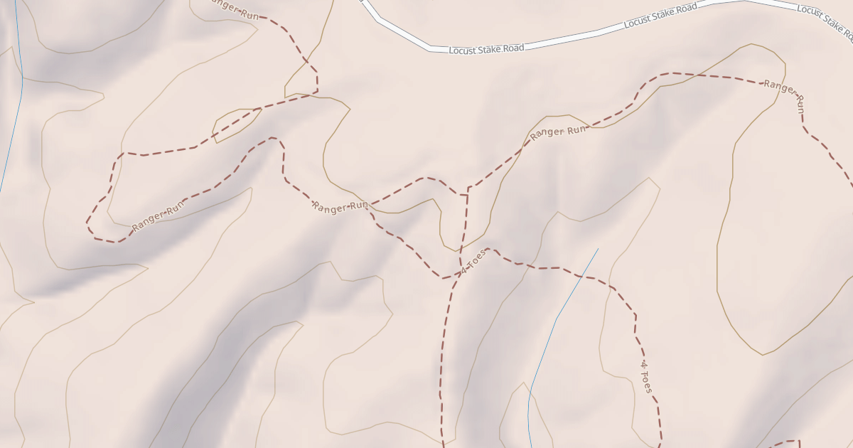 Map preview of Ranger Run Connector
